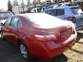 2009 TOYOTA CAMRY LE RED 2.4L AT Z16461